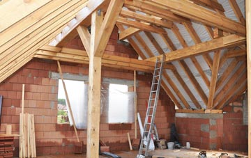 Oak Bank attic trusses